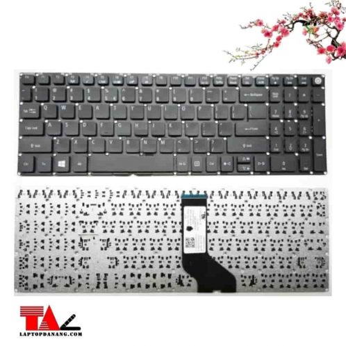 Bàn phím laptop Acer Aspire E5-573, E5-574, E5-575, E5-576, E5-591, E5-722, F5-521, F5-571, F5-572, F5-573, V5-591, V3-574, V5-575, ES1-533, ES1-572, A315-21, A315-31, A315-32, A315-51, A315-52, A515-51, A515-5