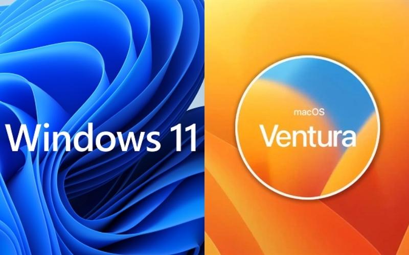 Windows 11 và MacOS Ventura: Nên chọn hệ điều hành nào?