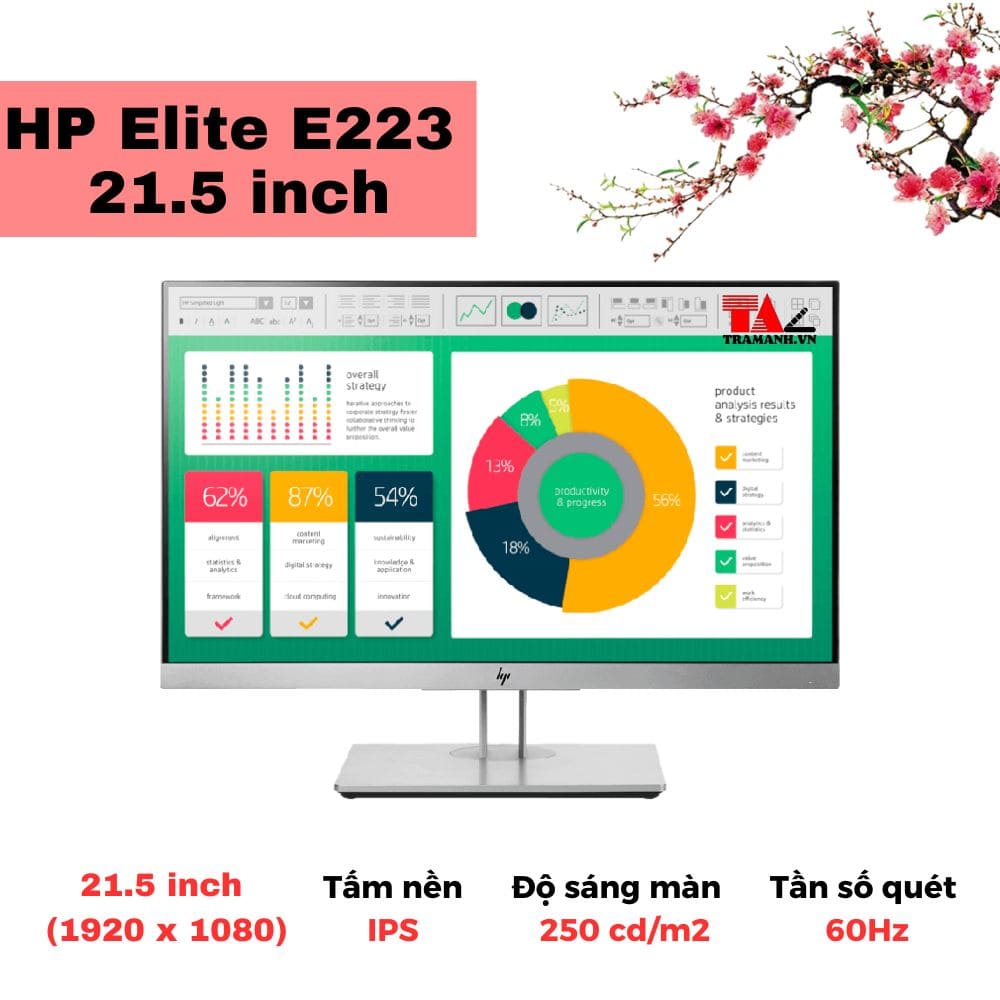 Màn hình HP Elite E223 21.5 inch Màn hình HP Elite E223 21.5 inch