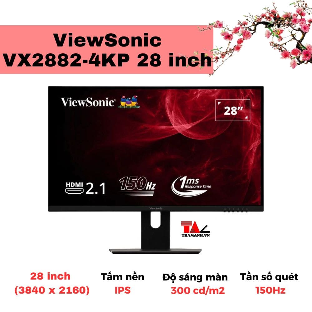 Màn hình ViewSonic VX2882-4KP 28 inch