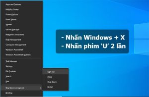 Bật mí cách tắt máy tính bằng bàn phím nhanh chóng và đơn giản